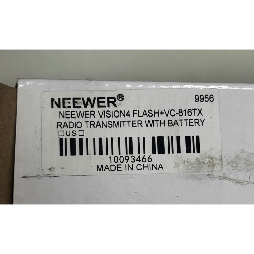 Neewer Vision4 Studio Flash Wireless Strobe VC-816TX Transmitter w/ battery - Picture 7 of 9